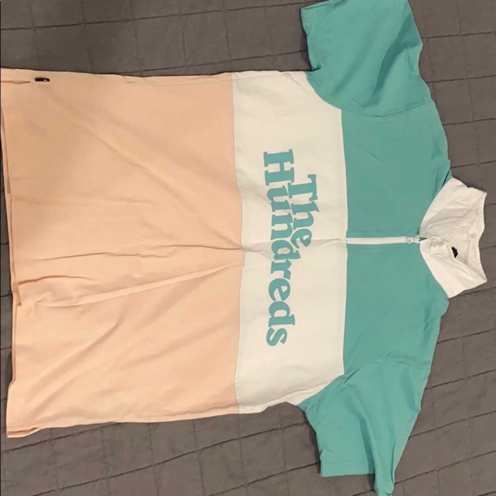 Polo shirt with zipper
